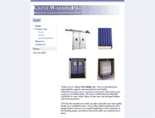 Tablet Screenshot of clintwallisinc.com